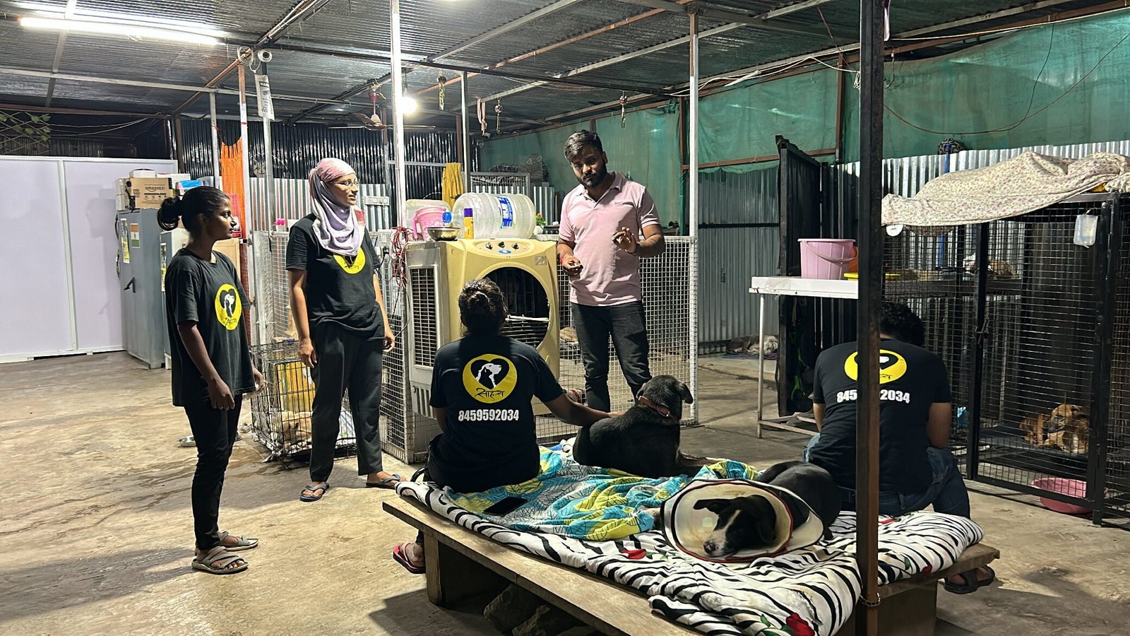 Saahas volunteer