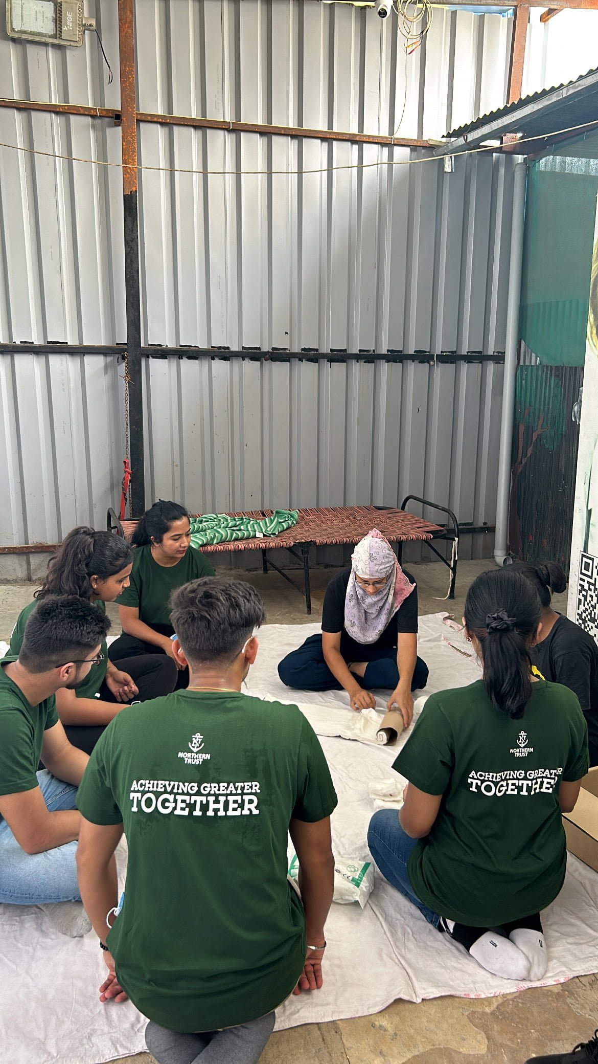 Saahas volunteer