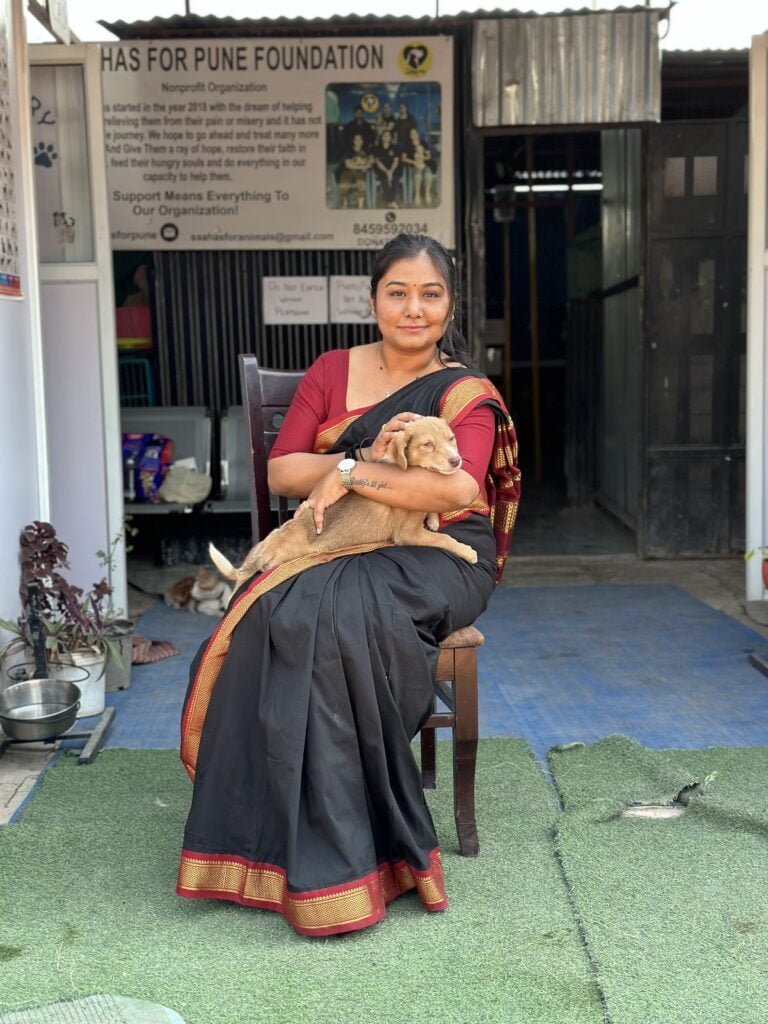 About Us 1 Geetanjali Tour Founder Saahas For Animals Rated #1 NGO for Stray Animals in Pune