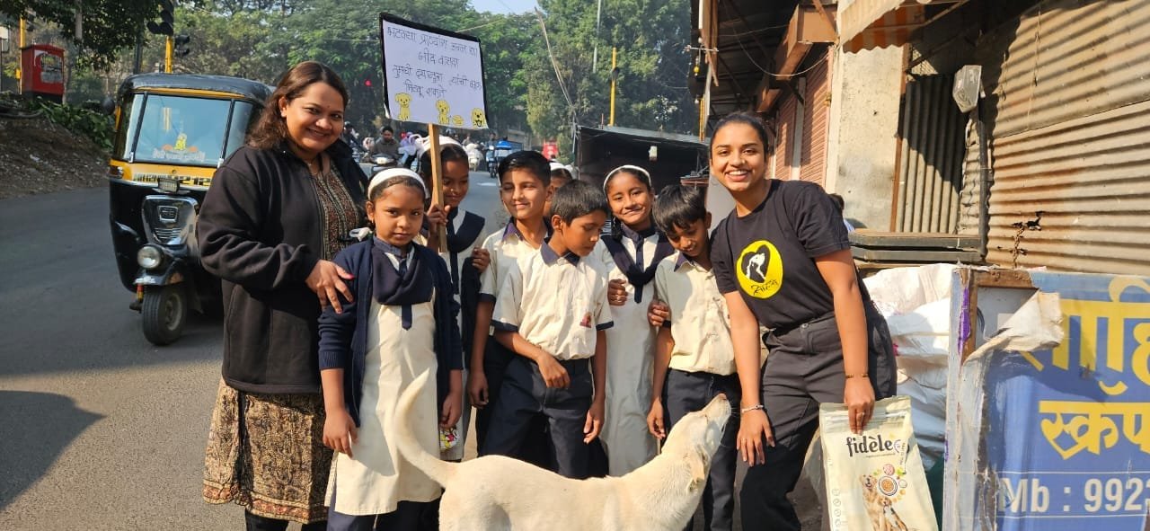 saahas in collab with iteach schools saahas for animals rated #1 NGO for stray animals in Pune